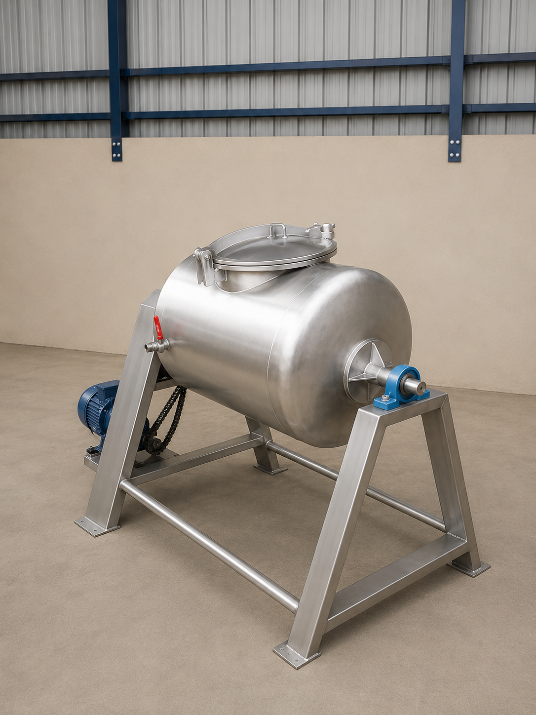 Butter Churner — dairy and food processing equipment by Rozi Engineering Works, Pune