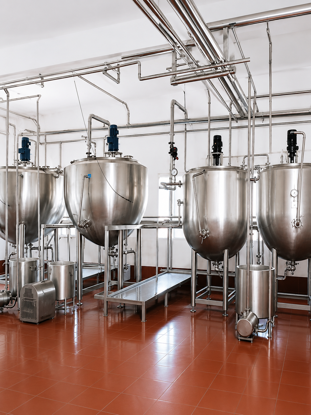 Ghee Plant — dairy and food processing equipment by Rozi Engineering Works, Pune