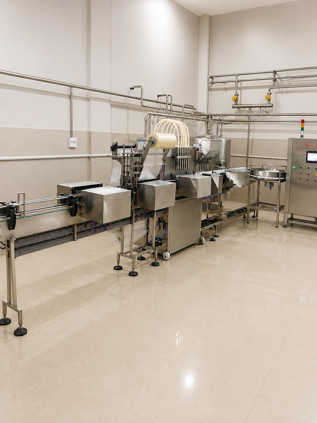 Flavoured Milk Plant — dairy and food processing equipment by Rozi Engineering Works, Pune