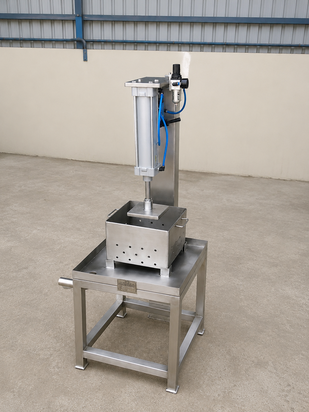 Paneer Press — dairy and food processing equipment by Rozi Engineering Works, Pune