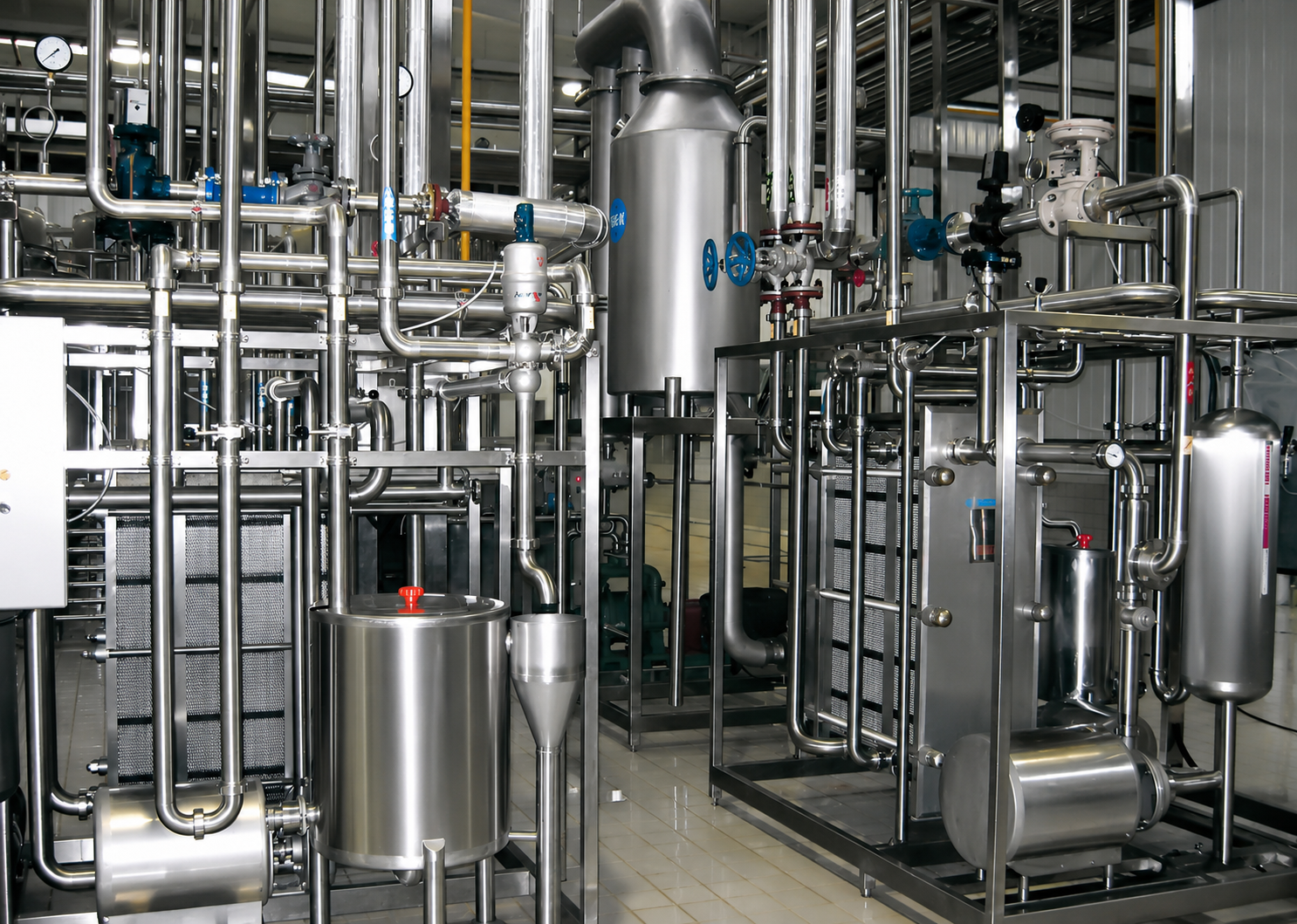 Dairy plant installation, testing and commissioning in Pune